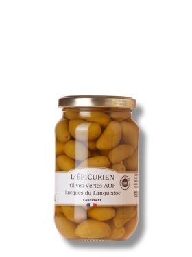 L'Epicurien Olives Vertes AOP Lucques du Languedoc 380g