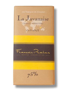 Pralus dunkle Schokolade La Javanaise Criollo - Forastero 75% 100g